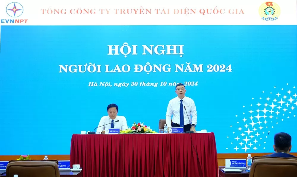 Hội nghị người lao động EVNNPT năm 2024: Phát huy tinh thần dân chủ, sáng tạo