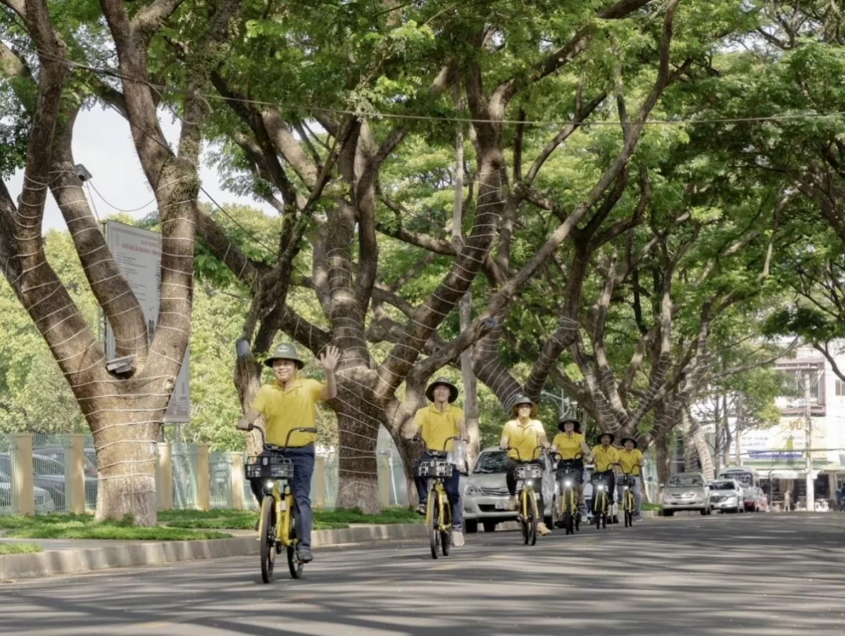 Mô hình xe đạp công cộng góp phần xây dựng “đô thị xanh” tại Đắk Lắk