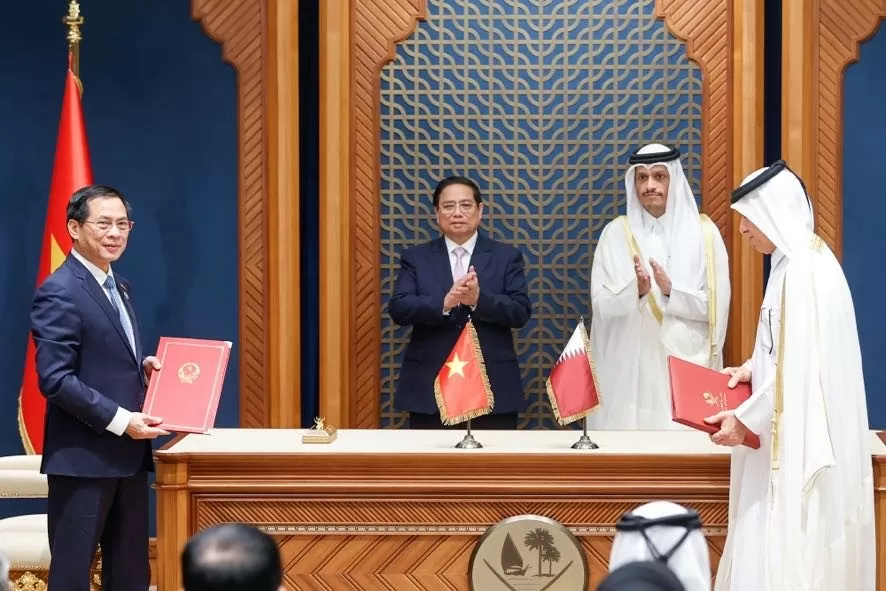 Thông cáo chung giữa hai nước Việt Nam - Qatar