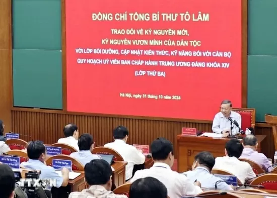 Nội dung chuyên đề của Tổng Bí thư Tô Lâm về Kỷ nguyên mới, kỷ nguyên vươn mình