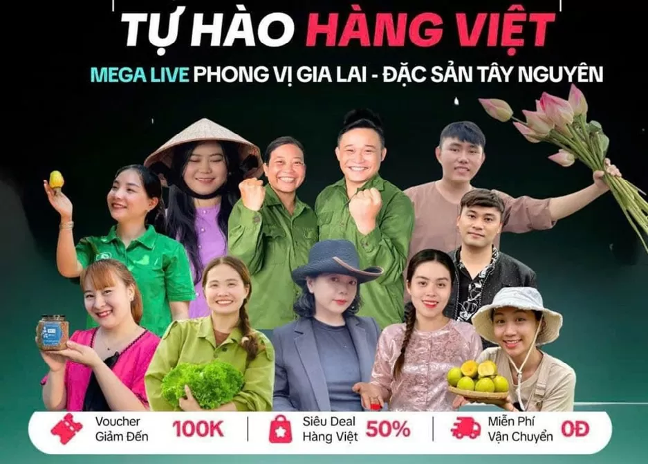 Nông sản Gia Lai bùng nổ, sau 2 ngày livestream thu về 12,7 nghìn đơn hàng