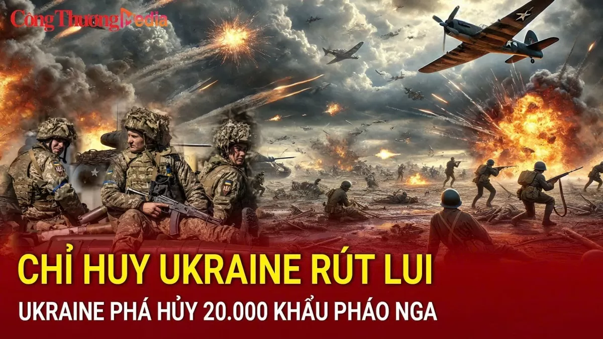 Chiến sự Nga-Ukraine sáng 2/11: Chỉ huy Ukraine rút lui; Ukraine phá hủy 20.000 khẩu pháo Nga