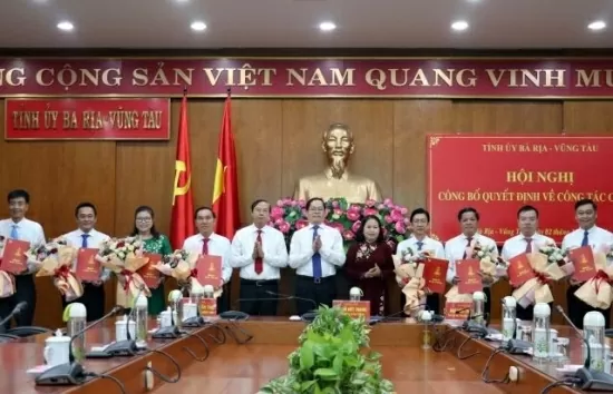 Điều động ông Phạm Quang Nhật làm Giám đốc Sở Công Thương tỉnh Bà Rịa - Vũng Tàu