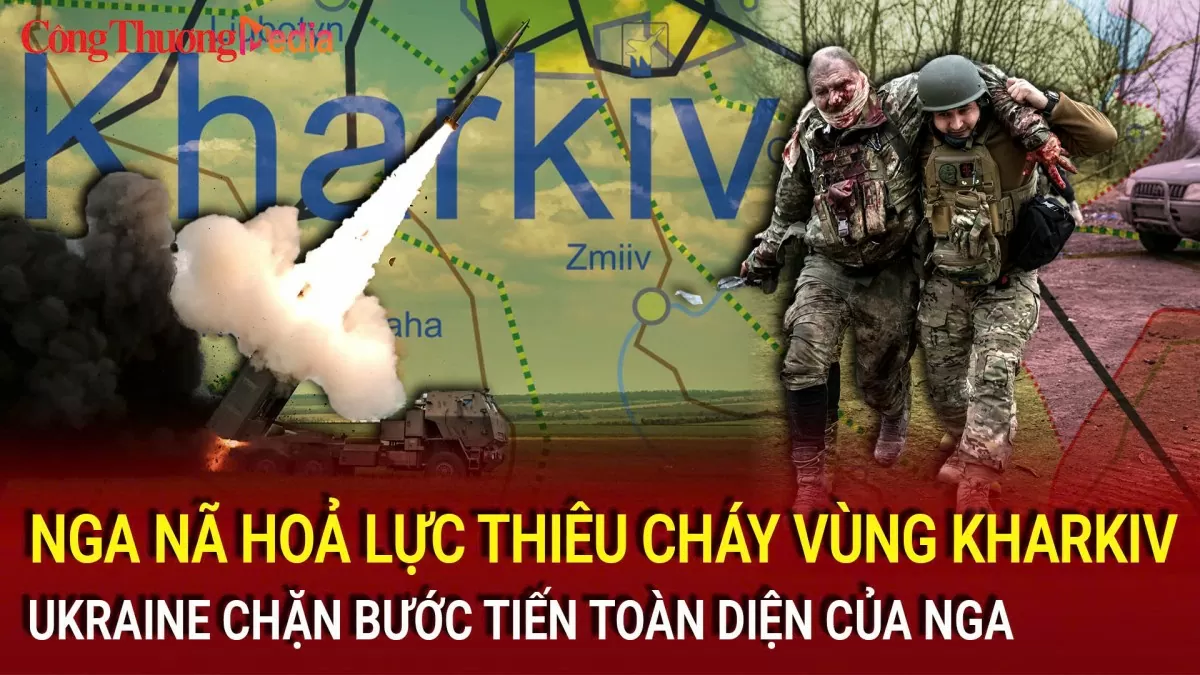 chien su nga ukraine toi 411 nga na hoa luc thieu chay vung kharkiv ukraine chan buoc tien toan dien cua nga