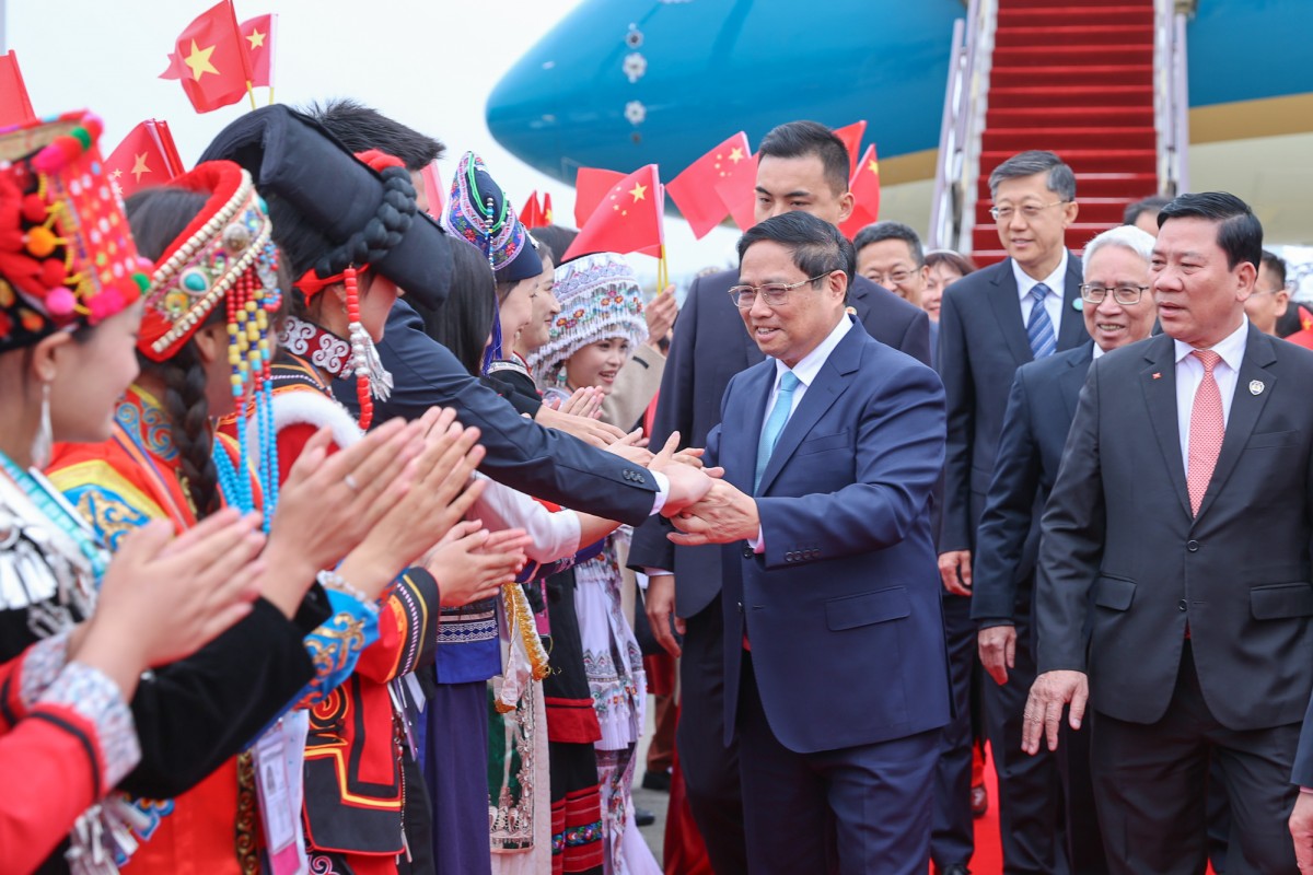 thu tuong pham minh chinh toi van nam bat dau chuyen cong tac tai trung quoc