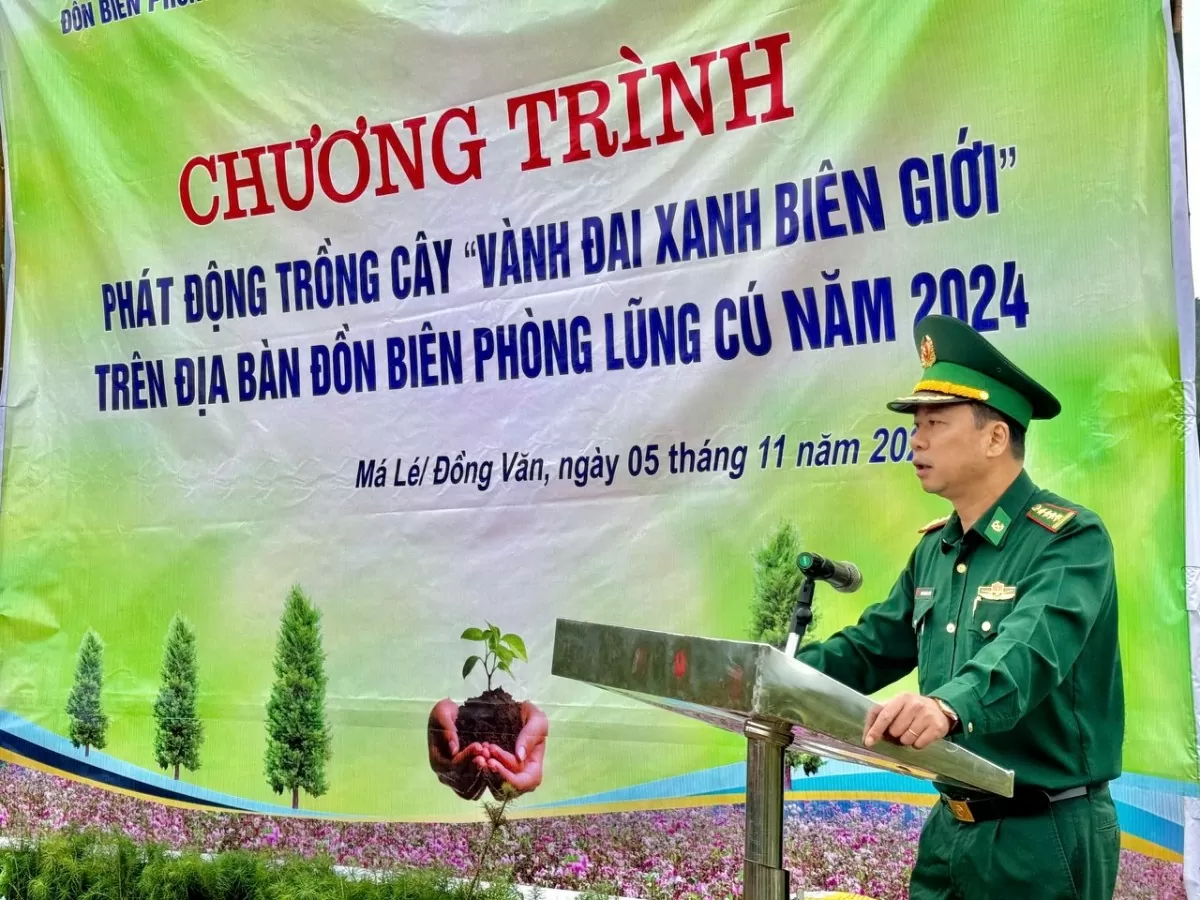 Bộ đội Biên phòng tỉnh Hà Giang: Xây dựng vành đai xanh biên giới