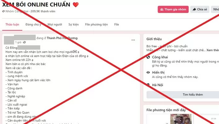 Loạn thầy bói, cô đồng online: Chiêu trò cũ, nạn nhân mới