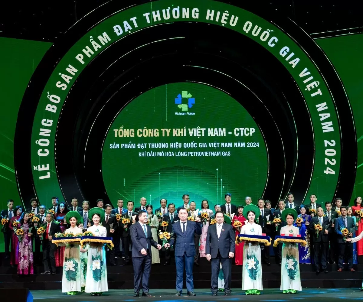 PV GAS được vinh danh Thương hiệu Quốc gia Việt Nam năm 2024