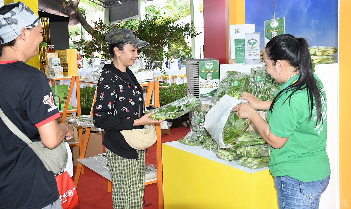 Hàng trăm gian hàng sản phẩm OCOP vùng miền quy tụ tại TP. Hồ Chí Minh