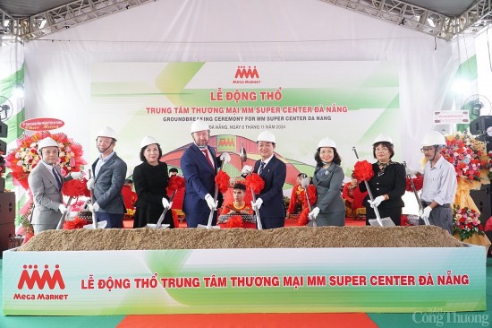 khoi cong du an trung tam thuong mai mm mega market da nang