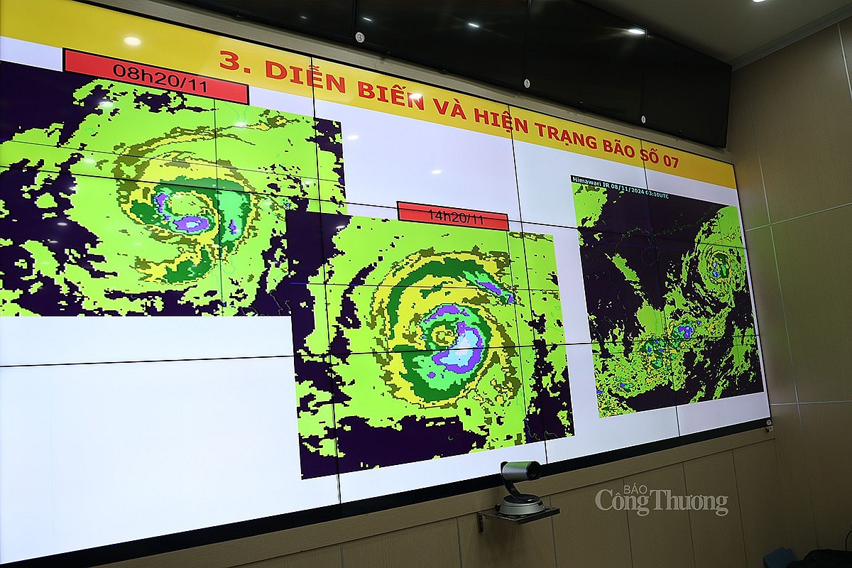 Diễn biến và hiện trạng cơn bão số 7