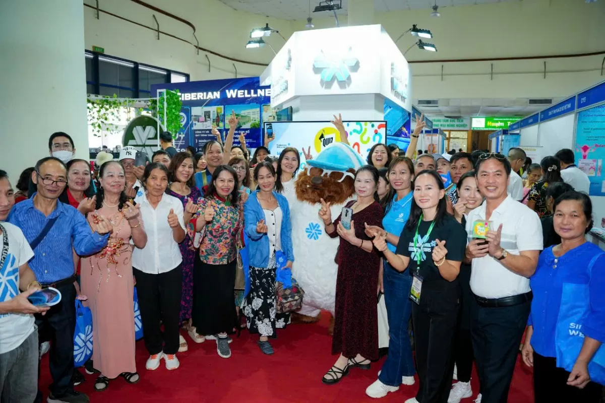 Dấu ấn Siberian Wellness tại Wellness Expo 2024