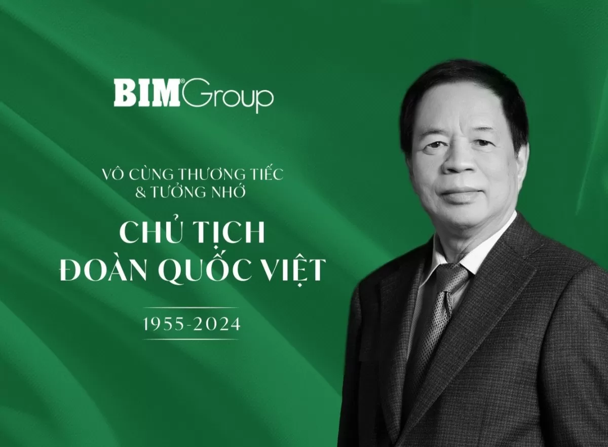 Ông Đoàn Quốc Việt, Chủ tịch HĐQT Tập đoàn BIM Group mới qua đời ở tuổi 70. Ảnh: BIM Group