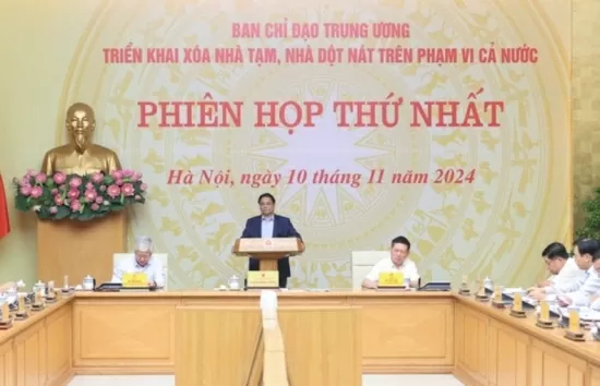 Thủ tướng: Nâng mức hỗ trợ xoá nhà tạm, nhà dột nát lên 60 triệu đồng/căn xây mới