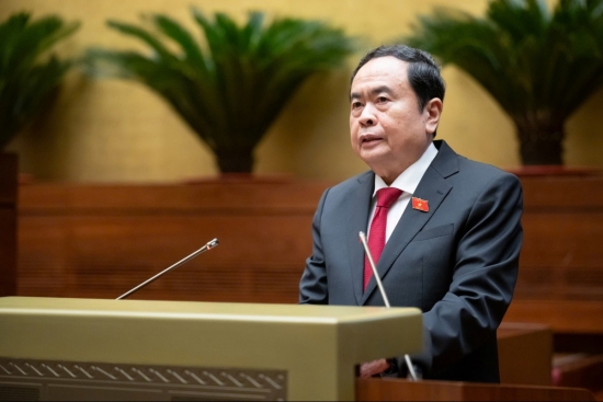 chu tich quoc hoi tran thanh man phat bieu khai mac phien chat van