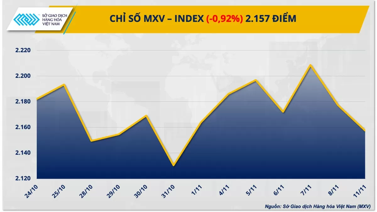 Thị trường hàng hóa hôm nay 12/11/2024: Giá dầu thế giới giảm hơn 2%