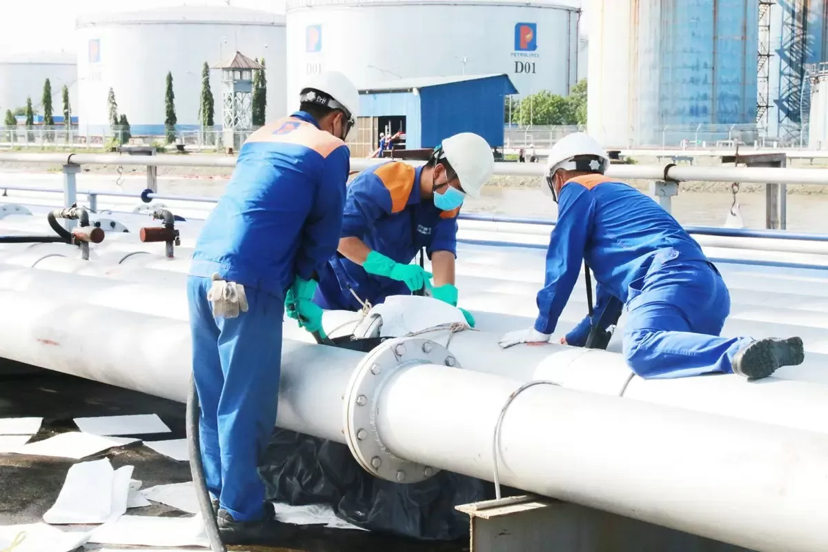 Petrolimex Sài Gòn đào tạo kỹ năng ứng phó sự cố tràn dầu năm 2024