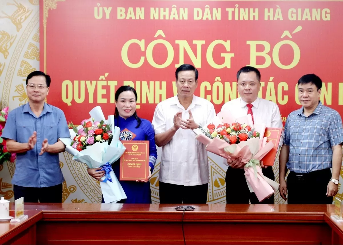 Hà Giang công bố tân Trưởng ban, Phó trưởng Ban Dân tộc tỉnh