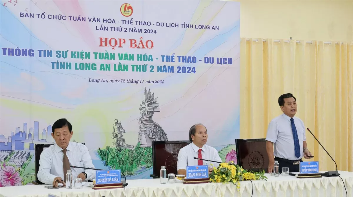 Sắp diễn ra Tuần Văn hóa - Thể thao - Du lịch tỉnh Long An lần thứ 2 năm 2024