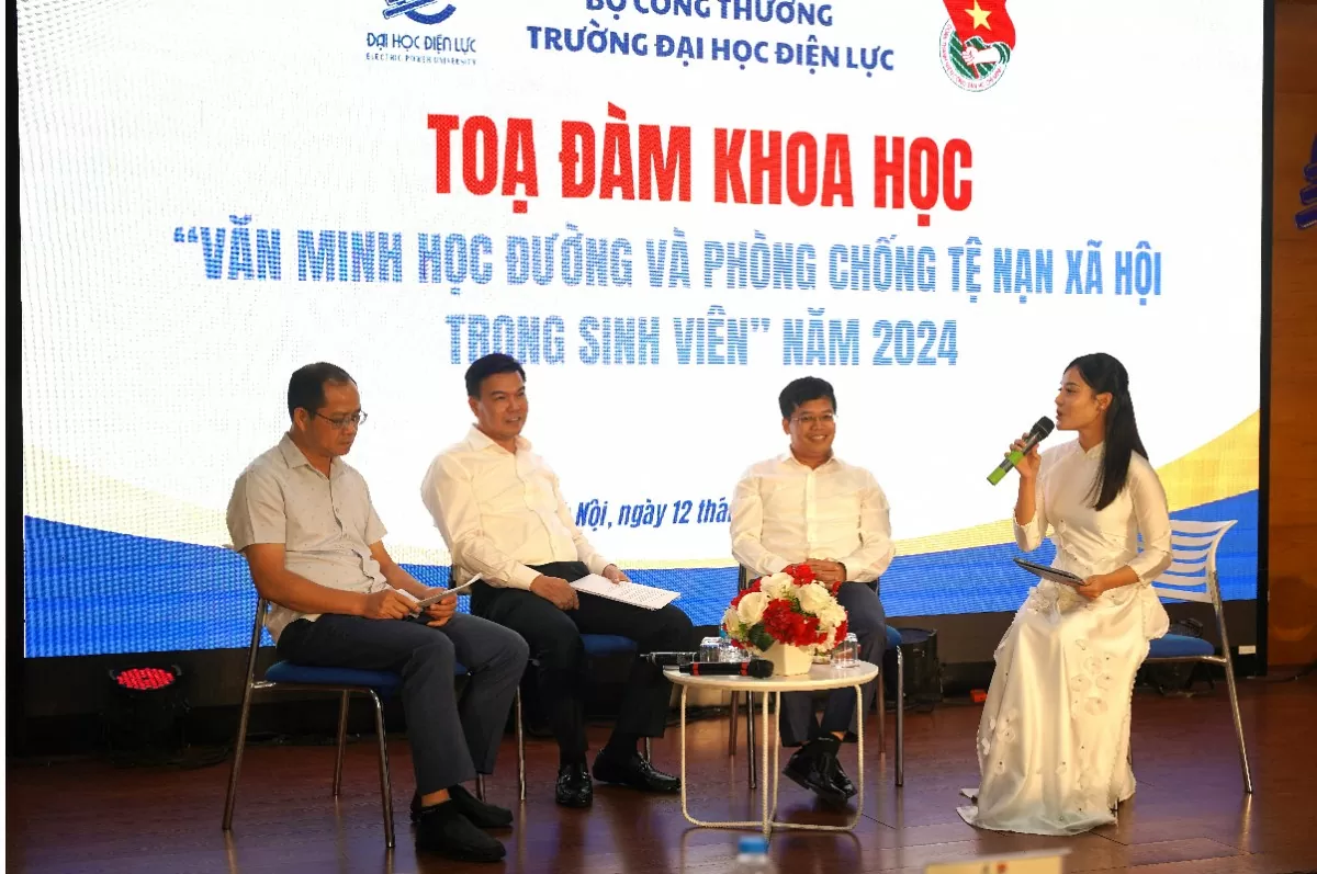 Đại học Điện lực tổ chức tọa đàm, hội thi về văn minh học đường và phòng chống tệ nạn xã hội