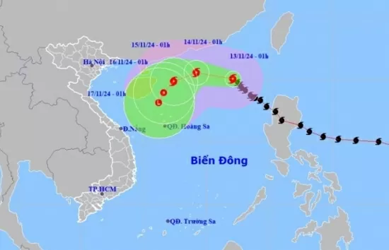 Tin mới nhất hôm nay 13/11: Bão số 8 giật cấp 12 gây mưa bão lớn, biển động rất mạnh