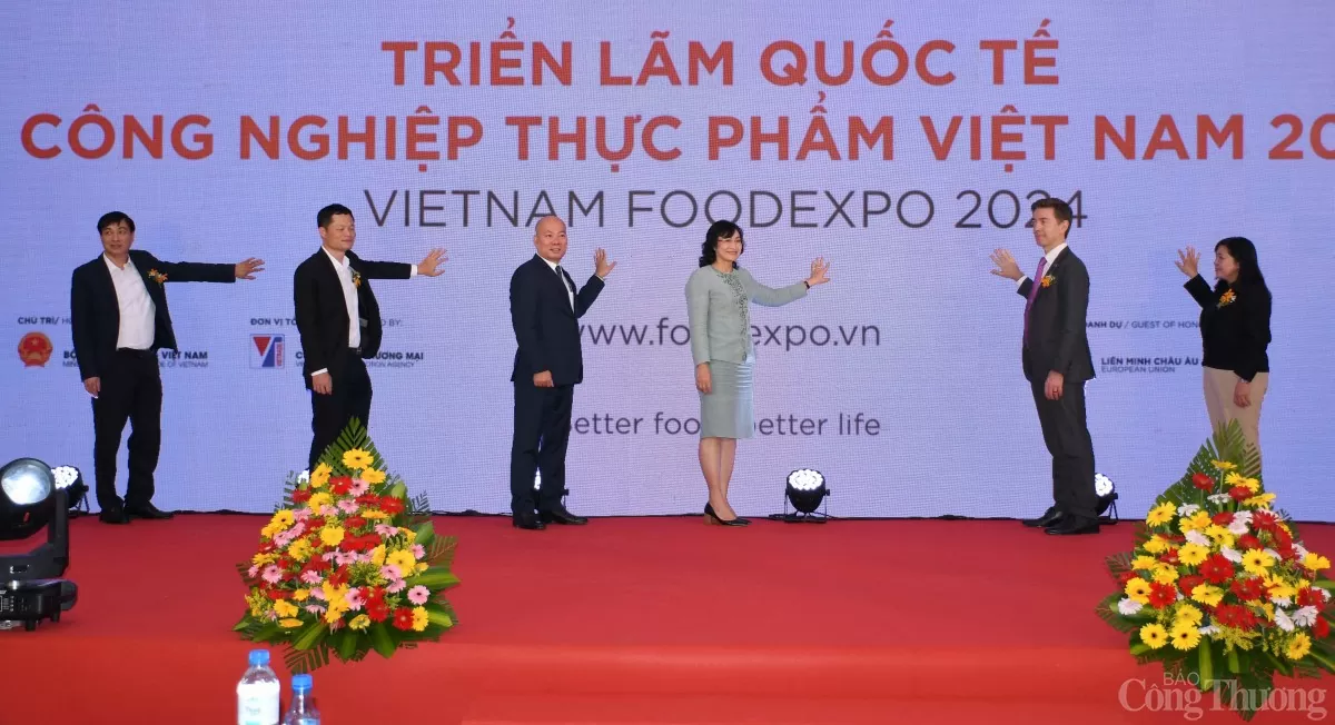 Khai mạc Triển lãm quốc tế công nghiệp thực phẩm Việt Nam 2024