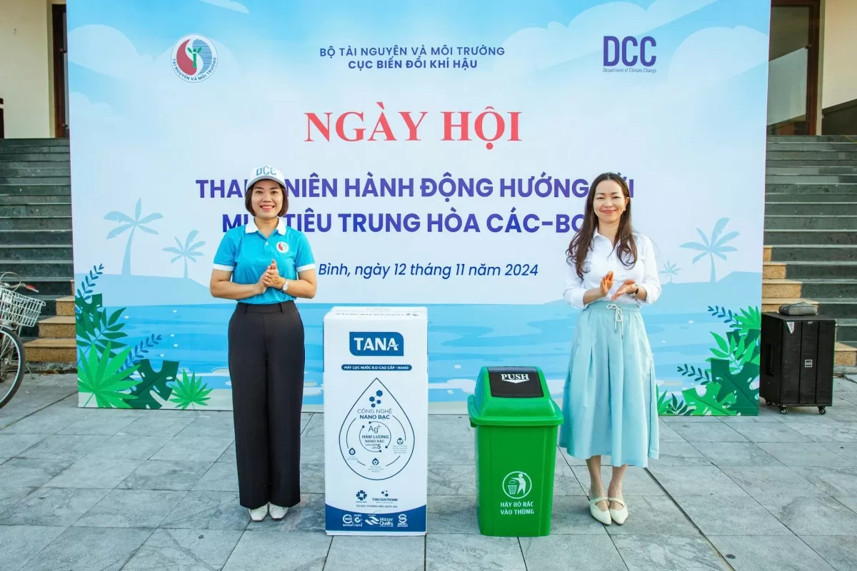 Thanh niên hành động hướng tới mục tiêu trung hòa các-bon