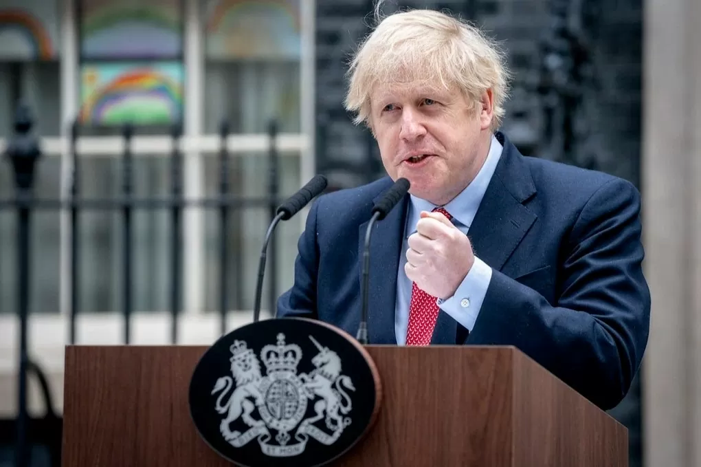 Cựu Thủ tướng Anh Boris Johnson. Ảnh: AFP.