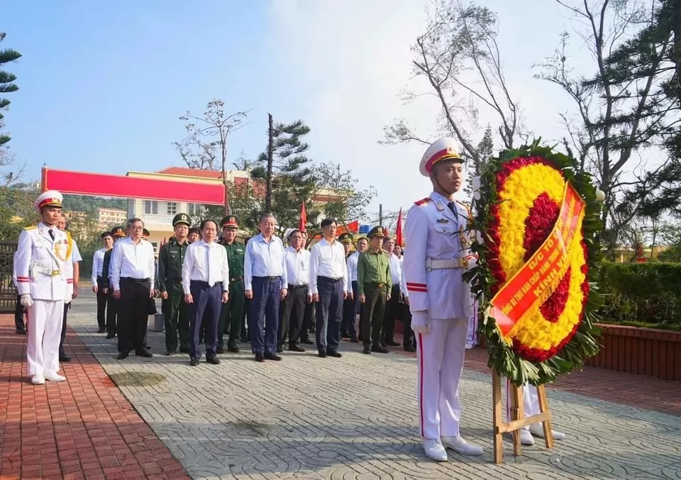 Tổng Bí thư Tô Lâm thăm và làm việc tại huyện Bạch Long Vĩ, TP. Hải Phòng