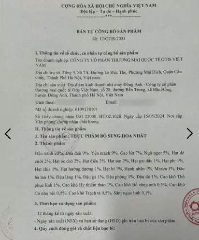 Hộp thư bạn đọc ngày 14/11: Phản ánh liên quan đến sản phẩm Hoa Nhất; bãi xe phường Yên Sở