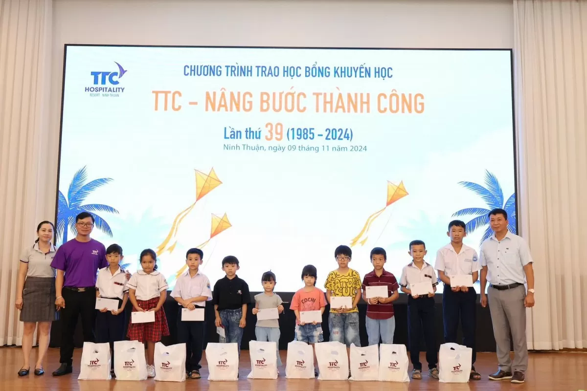 TTC Hospitality lần thứ 2 được vinh danh Doanh nghiệp vì cộng đồng