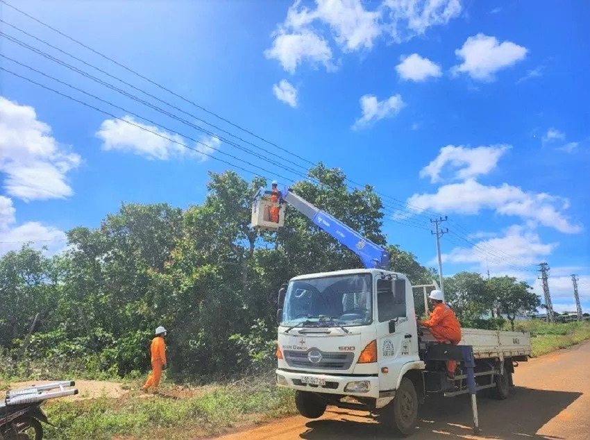 PC Đắk Nông: Cải thiện và nâng cao độ tin cậy cung cấp điện phục vụ phát triển kinh tế