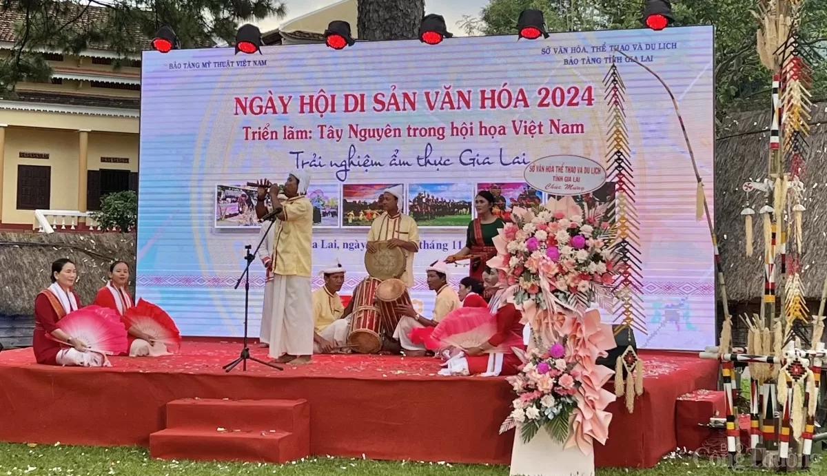 Gia Lai: Hấp dẫn chuỗi hoạt động tại Ngày hội Di sản văn hóa 2024