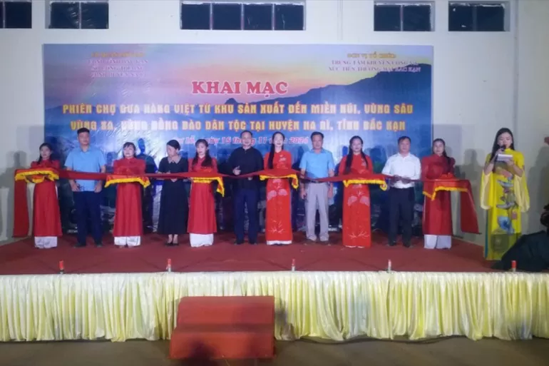 Bắc Kạn: Mở rộng thị trường gắn với Cuộc vận động ‘Người Việt Nam ưu tiên dùng hàng Việt Nam’