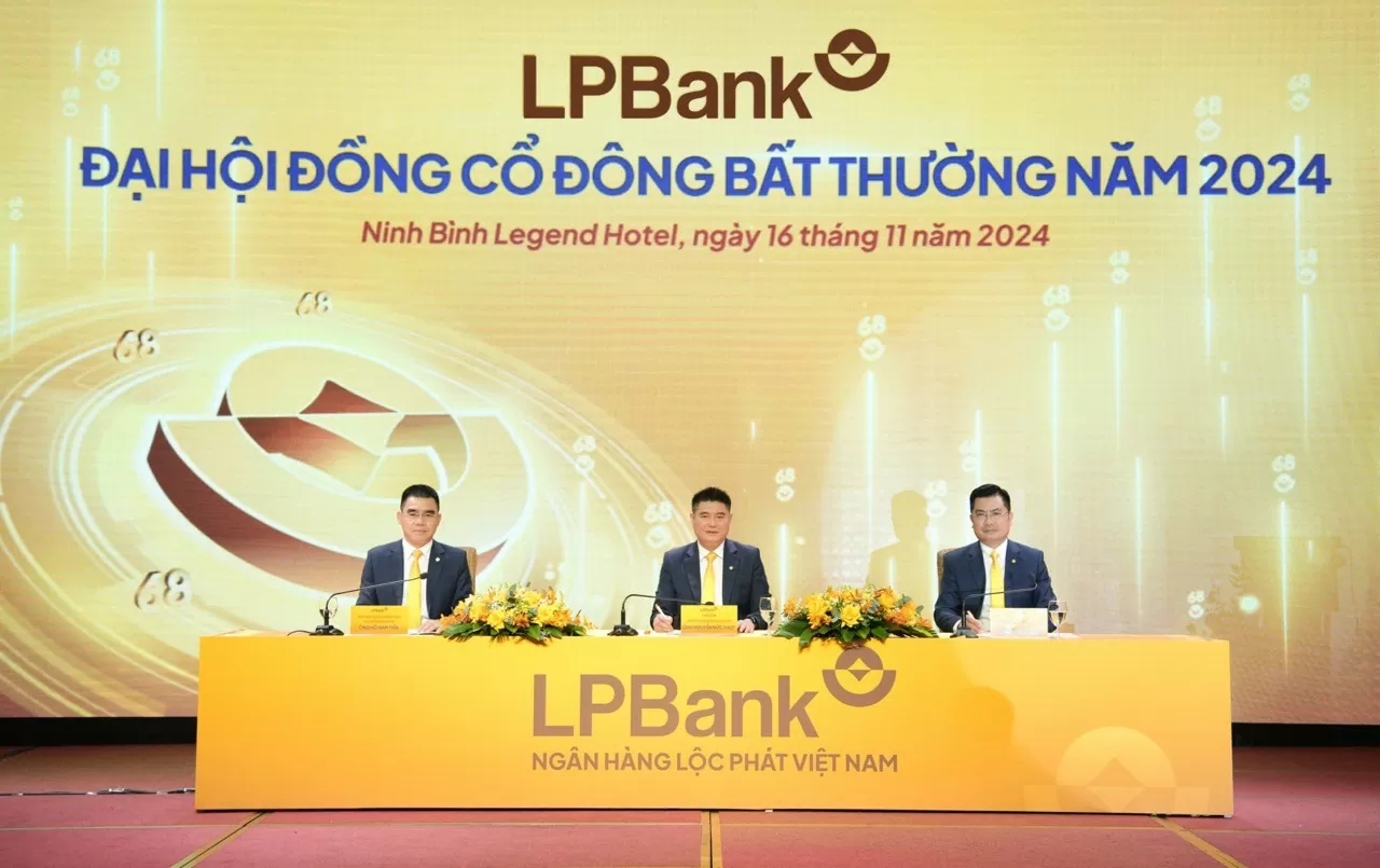 Đại hội cổ đông bất thường, LPBank chốt 3 nội dung quan trọng