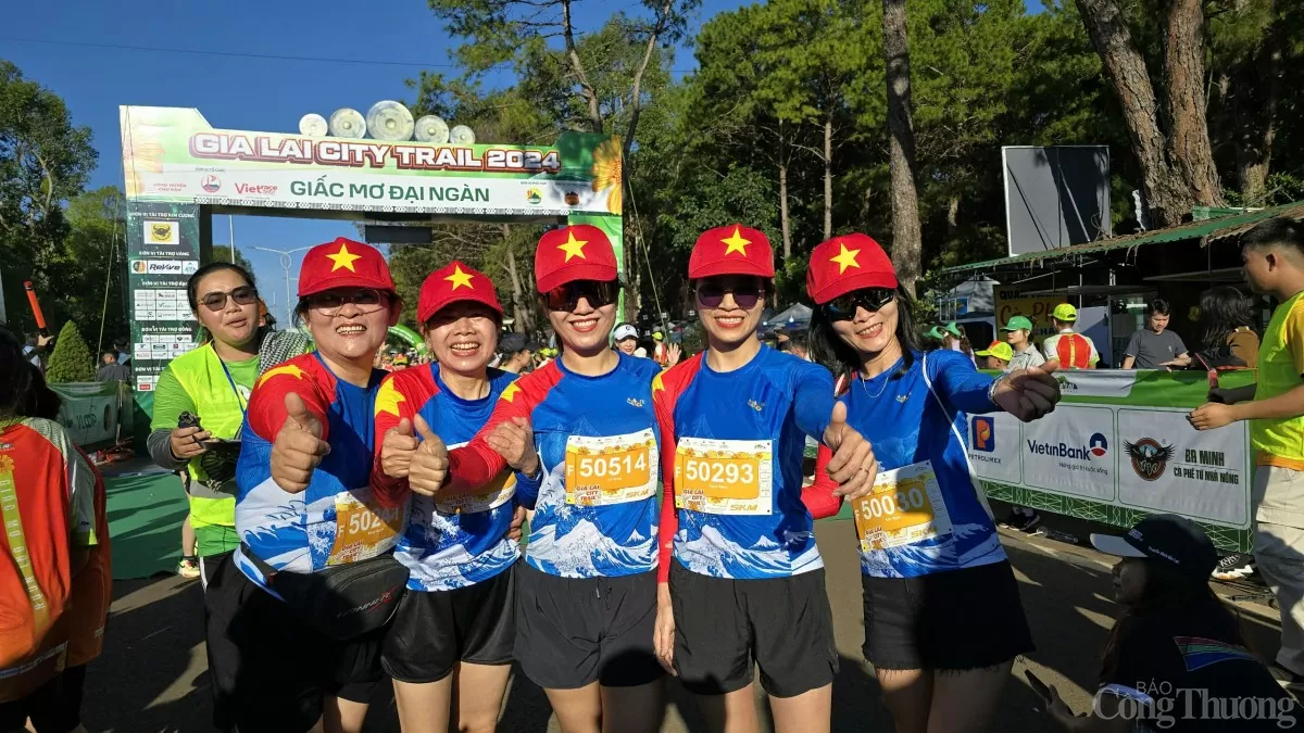 Hơn 6.800 runner hào hứng chinh phục cung đường tuyệt đẹp tại Gia Lai City Trail 2024