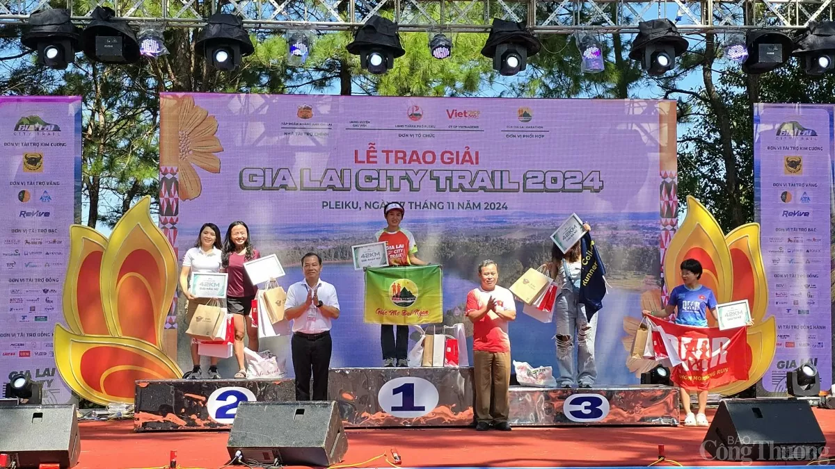 Hơn 6.800 runner hào hứng chinh phục cung đường tuyệt đẹp tại Gia Lai City Trail 2024