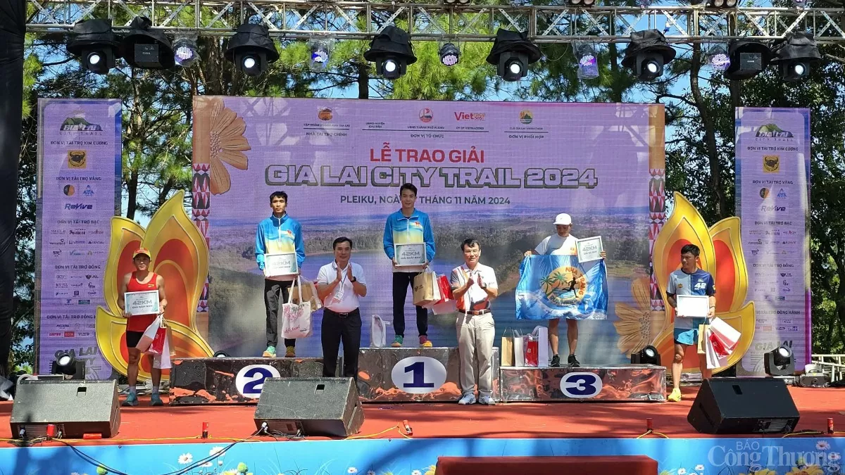 Hơn 6.800 runner hào hứng chinh phục cung đường tuyệt đẹp tại Gia Lai City Trail 2024