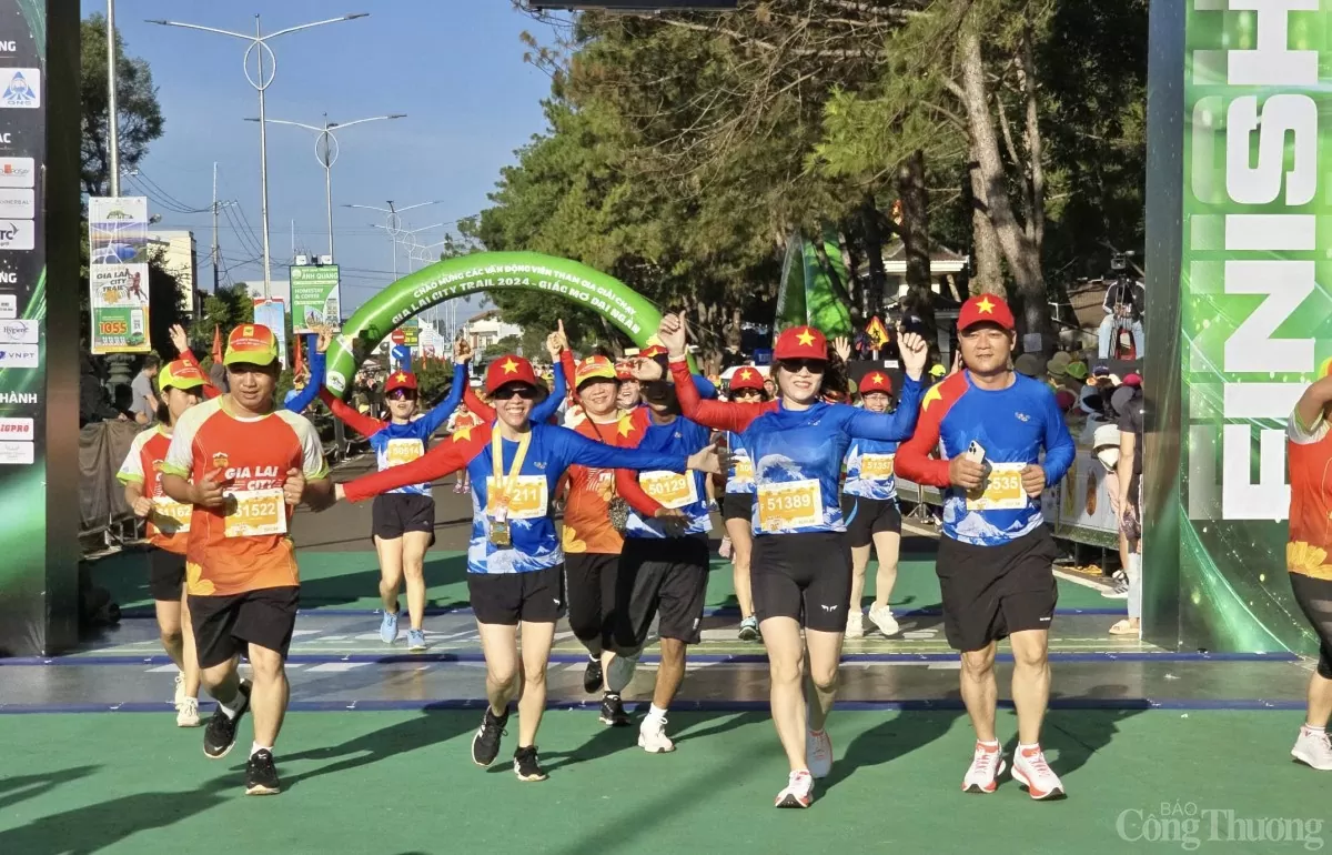 Hơn 6.800 runner hào hứng chinh phục cung đường tuyệt đẹp tại Gia Lai City Trail 2024