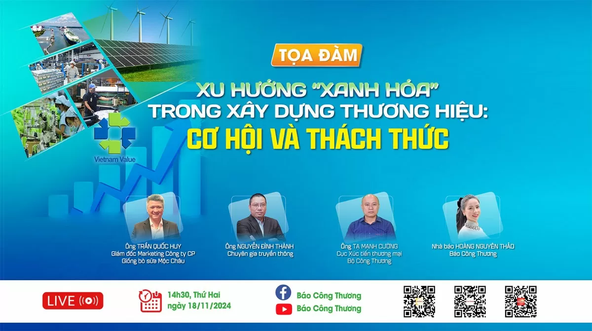 toa dam xu huong xanh hoa trong xay dung thuong hieu co hoi va thach thuc dien ra chieu 1811