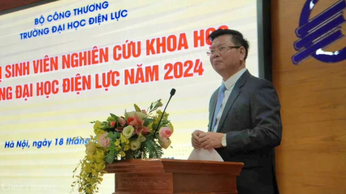 Trường Đại học Điện lực tổ chức hội nghị sinh viên nghiên cứu khoa học