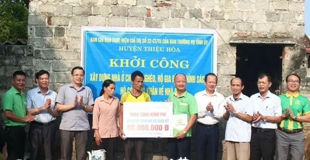 Thanh Hóa chung tay xây dựng nhà ‘Đại đoàn kết’ cho hộ nghèo