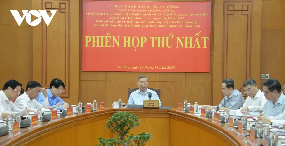  Toàn cảnh phiên họp. Ảnh: VOV