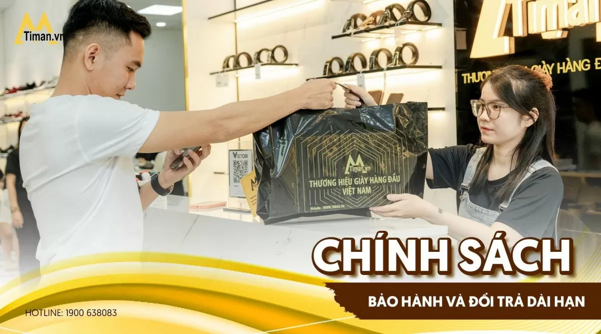 Timan mang đến chính sách bảo hành và đổi trả sản phẩm uy tín