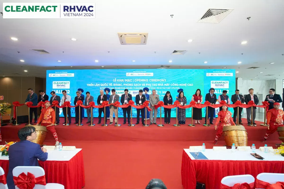 Triển lãm CLEANFACT và RHVAC Vietnam 2024: Điểm đến công nghệ cao cho doanh nghiệp