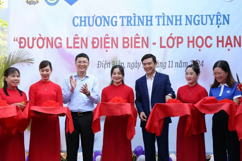 Cục Phòng vệ thương mại khánh thành ‘Lớp học hạnh phúc’ tại Điện Biên