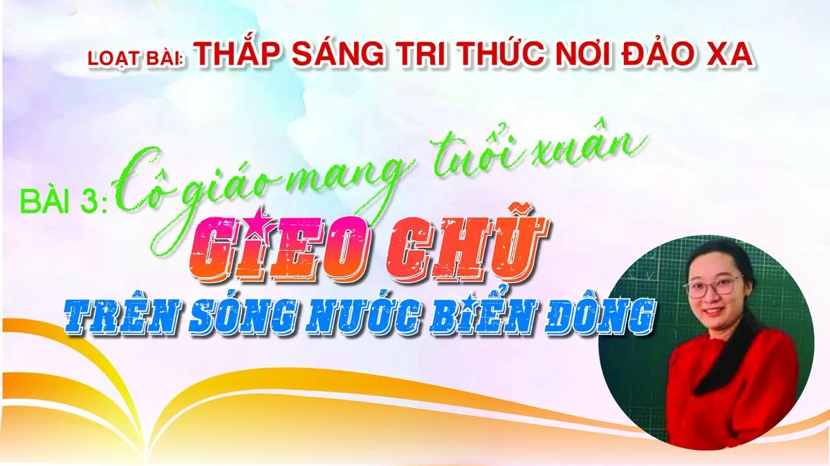 Cô giáo mang tuổi xuân 