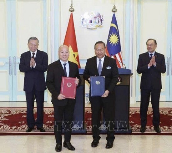 ky ket bien ban ghi nho ve xuc tien thuong mai giua viet nam va malaysia