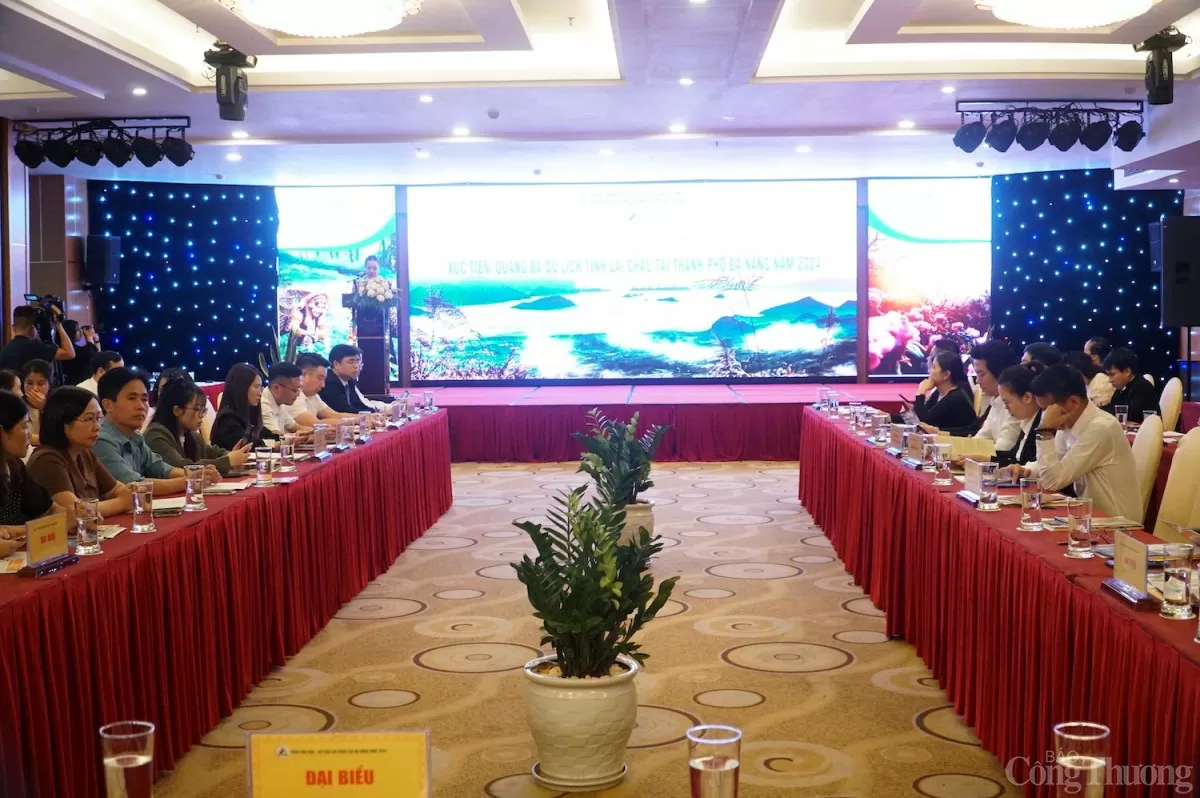 Hội nghị Xúc tiến, quảng bá du lịch Lai Châu tại Đà Nẵng năm 2024 nhằm liên kết, kết nối du lịch hai địa phương Lai Châu - Đà Nẵng Hội nghị Xúc tiến, quảng bá du lịch Lai Châu tại Đà Nẵng năm 2024 nhằm liên kết, kết nối du lịch hai địa phương Lai Châu - Đà Nẵng
