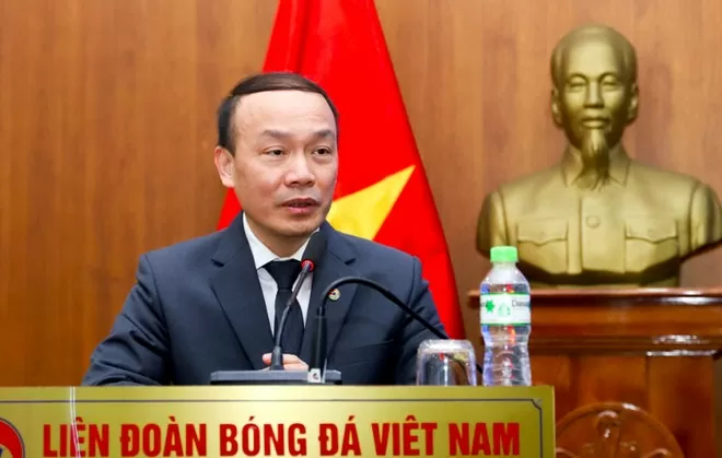 Ông Nguyễn Văn Phú được bổ nhiệm làm Tổng thư ký VFF khóa IX (nhiệm kỳ 2022 – 2026). Ảnh: VFF.